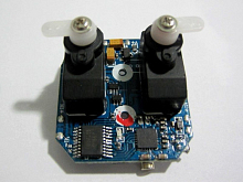 Модуль управления 4 в 1 приемник, регулятор 2шт, гироскоп, сервомашинки 2шт