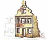 Сборная модель Австрийское городское здание 135