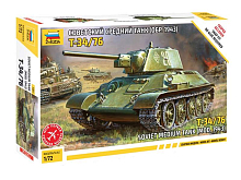 Сборная модель ZVEZDA Советский танк Т3476 сборка без клея, 172
