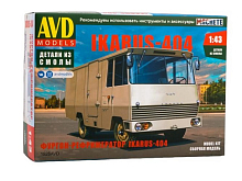 Сборная модель AVD Фургонрефрижератор IKARUS404, 143