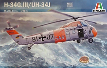 Сборная модель Вертолёт UH34J 148, шт