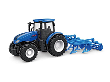 РУ фермерский трактор Korody с дисковым культиватором, мет кузов 124 24G 6CH RTR