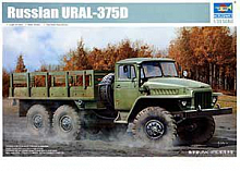 Сборная модель Автомобиль УРАЛ375Д 135