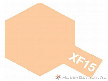 Краска Tamiya XF15 Flat Flesh Телесная акриловая, 10 мл