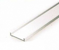 Evergreen швеллер пластиковый 2х1 мм, 350мм 1шт, шт