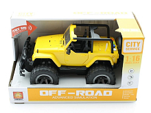 Машина инерционная WY390AB Джип светзвук вк