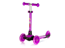 Самокат трехколесный Jet фиолетовый