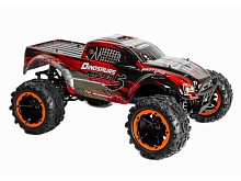 Радиоуправляемый монстр Remo Hobby Dinosaurs Master Brushless красный 4WD 24G 18 RTR