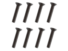 Винт с головкой под шестигранник, потайной М3х14мм, 8 шт