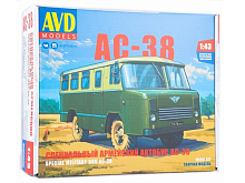 Сборная модель AVD Специальный армейский автобус АС38, 143