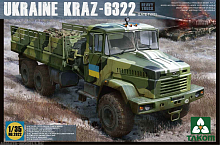 Сборная модель Украинский грузовик Краз-6322 1/35