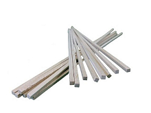 Деревянные рейки 4х4 мм, длина 300 мм, липа, 10 шт