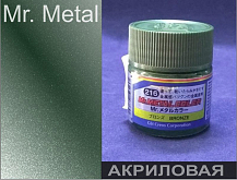 Краска эмаль для пластика тм MRHOBBY  10мл BRONZE, шт