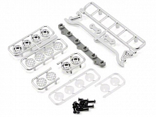 Удлиненный набор фар на крышу корпуса хромированные