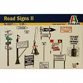 Сборная модель Аксессуары дорожные знаки и столбы 135