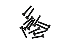 Винты с круглой шестигранной головкой 3х16мм для автомоделей MJX H12YH12Y, 12шт