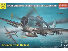 Сборная модель Самолет  палубный истребитель F6F Хэллкэт 172