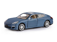 Машина АВТОПАНОРАМА Porsche Panamera S, синий, 132, свет, звук, инерция, вк 17,513,59 см