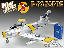 Радиоуправляемый самолет ArtTech F86 Sabre 100 Class 24G RTF