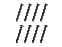 Винт с головкой под шестигранник, полукруглый М3х20мм, 8 шт