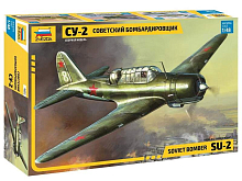 Сборная модель ZVEZDA Советский бомбардировщик Су2, 148