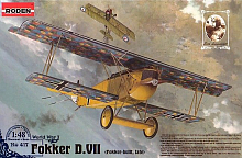 Сборная модель Самолёт FOKKER DVII FOKKERBUILT, LATE