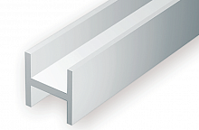 Evergreen двутавр пластиковый 1,5х1,2 мм, 350мм 1шт, шт