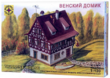 Сборная модель Венский домик 1120, шт