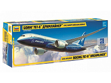Сборная модель ZVEZDA Пассажирский авиалайнер Боинг 7878 Дримлайнер, 1144