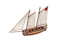 Сборная деревянная модель шлюпки корабля Artesania Latina ENDEAVOUR, 150