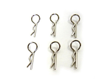 Клипсы крепления кузова 6шт для автомоделей Himoto E10