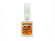 Клей ZAP PlastiZAP CA для пластика среднвязк, 935г btls