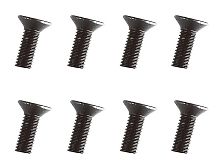 Винт с головкой под шестигранник, потайной М3х8мм, 8 шт