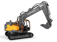 Радиоуправляемый экскаватор Double Eagle Volvo EC160E 116 24G, ковш