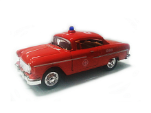 Машина Ideal 13039 Ретромобиль Old Times красный, полиция