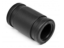 Патрубок 18  15x25x40mm BLACK