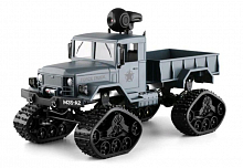 Краулер 1/16 4WD электро - RC Climbing Load Truck с wifi камерой (гусеницы, колеса, 2.4гГц)