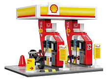 Конструктор CaDA автозаправочная станция Shell 305 деталей