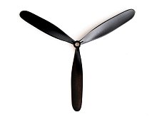Трёхлопастной пропеллер для самолета Volantex RC Spitefire 400, P40 Warhawk 400, Zero 400