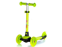 Самокат трехколесный Jet зеленый