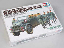 Склеиваемая модель Tamiya 135 Штабная машина  Steyr Type 1500A Kommanderwagen  с 7 фиг