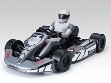 Радиоуправляемая автомодель карт TTR 2WD 112 серый KIT