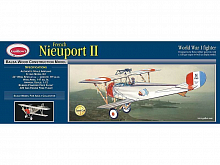 Сборная дер.модель.Самолет Nieuport II. Guillows  1:12, шт