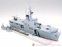 Сборная модель Десантный корабль JMSDF JDS LST-4002 Shimokita L:254mm 1/700