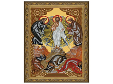 Алмазная 5D мозаика с нанесенной рамкой 20х30 ВОЗНЕСЕНИЕ ГОСПОДНЕ 8 цветов