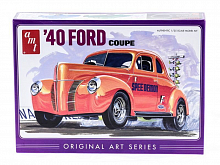 Сборная модель Автомобиль  AMT 1940 Ford Coupe Original Art Series 1/24, шт