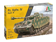 Сборная модель ITALERI 6578ИТ Танк Pz Kpfw IV Ausf H, 135