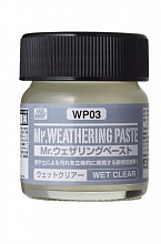 Имитация влажного покрытия MR.WEATHERING Paster 40мл Wet Clea, шт