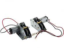 Редуктор левый и правый для танка КВ1 с подшипниками и Моторами цинк