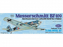 Сборная дер.модель.Самолет Messerschmitt BF-109. Guillows 1/30
